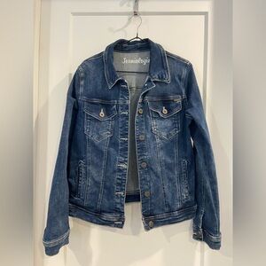 Jeaniologie Blue Denim Jean Jacket Size XL